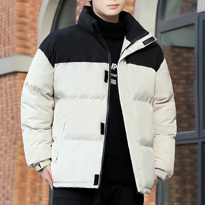 【厂家直销现货】2024新款主推款大码男装棉衣立领加厚保暖宽松大码青少年棉衣