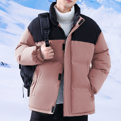 【厂家直销现货】高品质新款主推款大码男装棉衣立领加厚保暖宽松大码青少年棉衣情侣款棉衣 棉服外套男女同