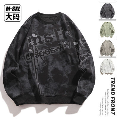 【逸品源】YPY-6656-P小码28 大码33 秋冬潮流时尚满印卫衣男宽松百搭休闲【控价59】