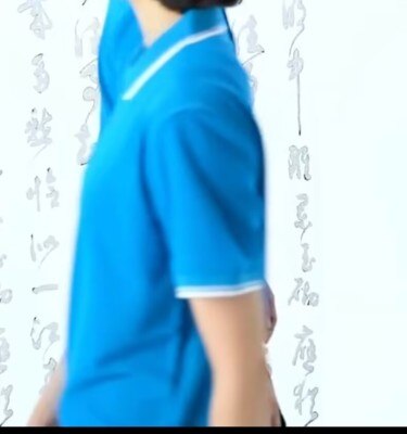 （档口现货深度现货）2024春夏新款200克冰丝纤维POLO衫男短袖男T恤男可印可绣32432432