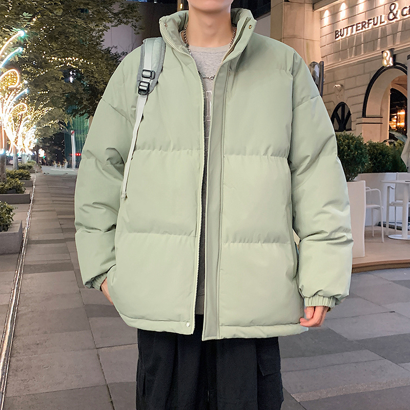 新款棉服男潮流连帽潮牌面包服加厚保暖棉衣服情侣款大码8XL宽松外套女立领