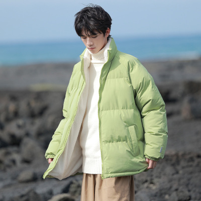 2024新款棉衣男士纯色棉衣糖果色棉衣大码棉衣爆款棉衣棉服面包服男立领棉衣羽绒棉衣男