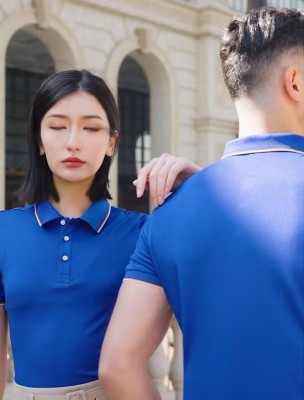 （跨境大码深度现货推荐）2025春夏新款190G60精流棉10氨纶POLO衫男短袖男T恤男女同款