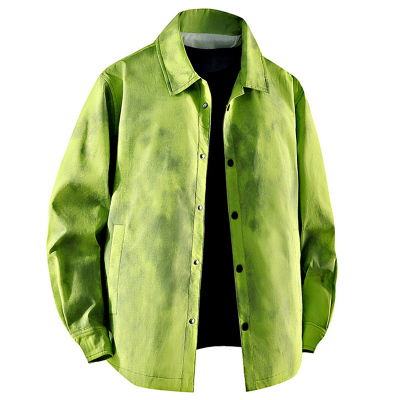 3D立体原创版权【工厂主推】2025秋季新款高品质学生长袖衬衫外套青少年夹克衫宽松外套男潮衣服