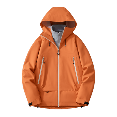 秋冬冲锋衣男女2025新款三合一外套户外防风防雨情侣登山服