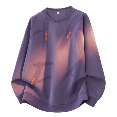 【逸品源】YPY-6597-P小码29 大码34 重磅大码潮流大字母印花休闲圆领卫衣