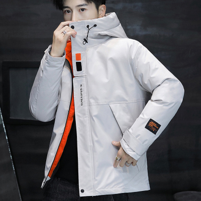 【源头工厂】羽绒棉服男冬季潮牌连帽防寒棉衣2025年新款青少年学生加厚保暖外套