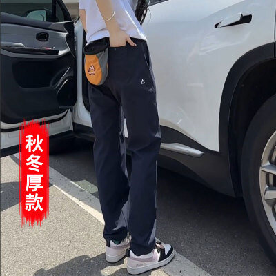 2025秋冬新款机能三角标锥形休闲裤男女同款户外工装裤秋季潮网络图片