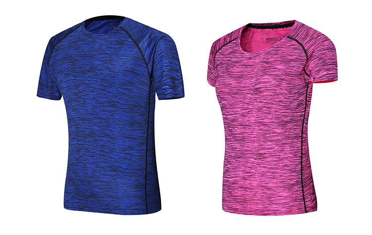 夏季情侣速干t恤短袖男女透气休闲速干衣1801